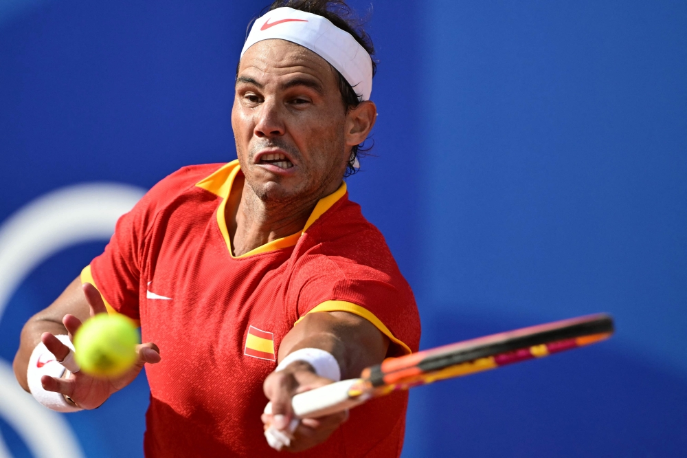 Rafael Nadal's meeting with 24-time major winner Novak Djokovic will be the 60th of their storied careers. — AFP pic