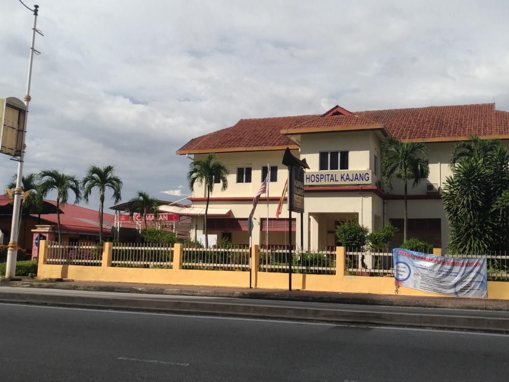 A file photograph shows a general view of Hospital Kajang. — Picture by Dawn Chin