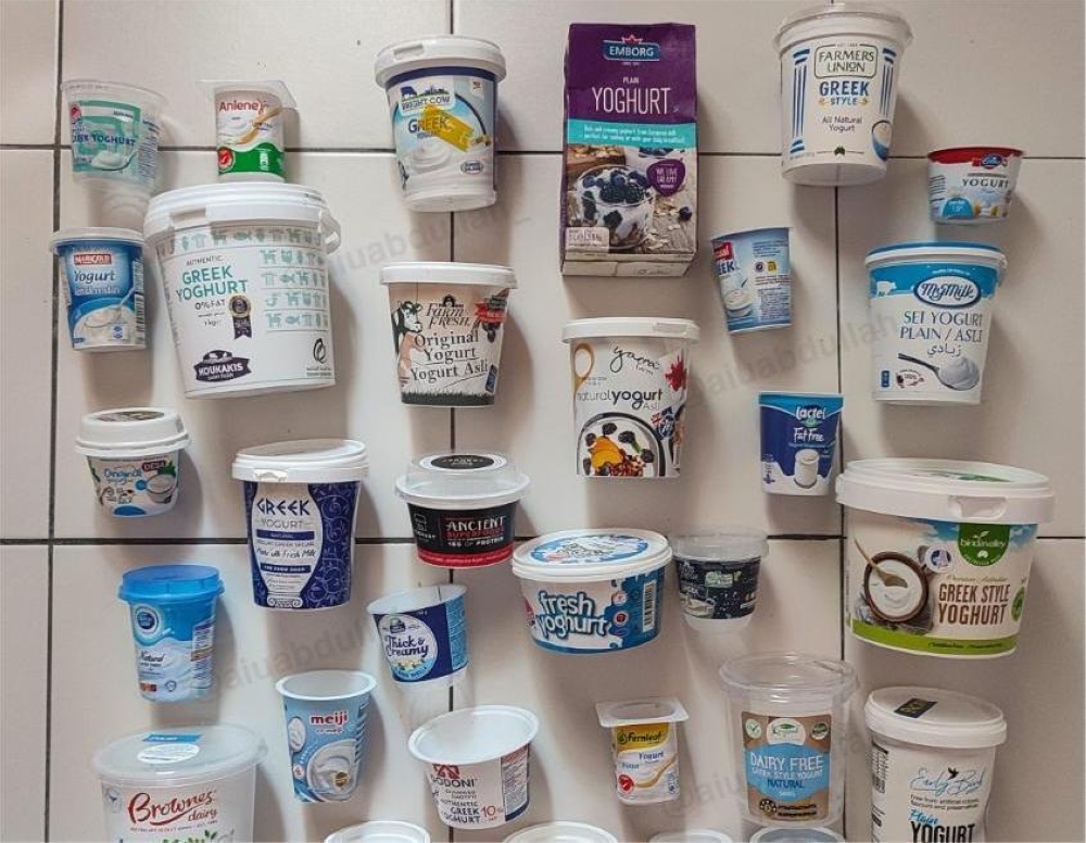 Over a year and a half, Ayu Abdullah went from trying 15 brands of yogurt to carefully reviewing 31 types. — Picture via X/@aiuabdullah