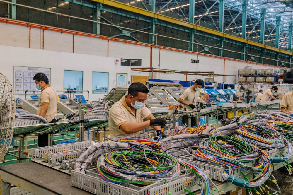The latest monthly PPI Local Production report said the manufacturing sector edged up by 1.1 per cent from 1.0 per cent in May 2024, driven by the manufacture of computer, electronic and optical products index (9.2 per cent). — Picture by FIrdaus Latif