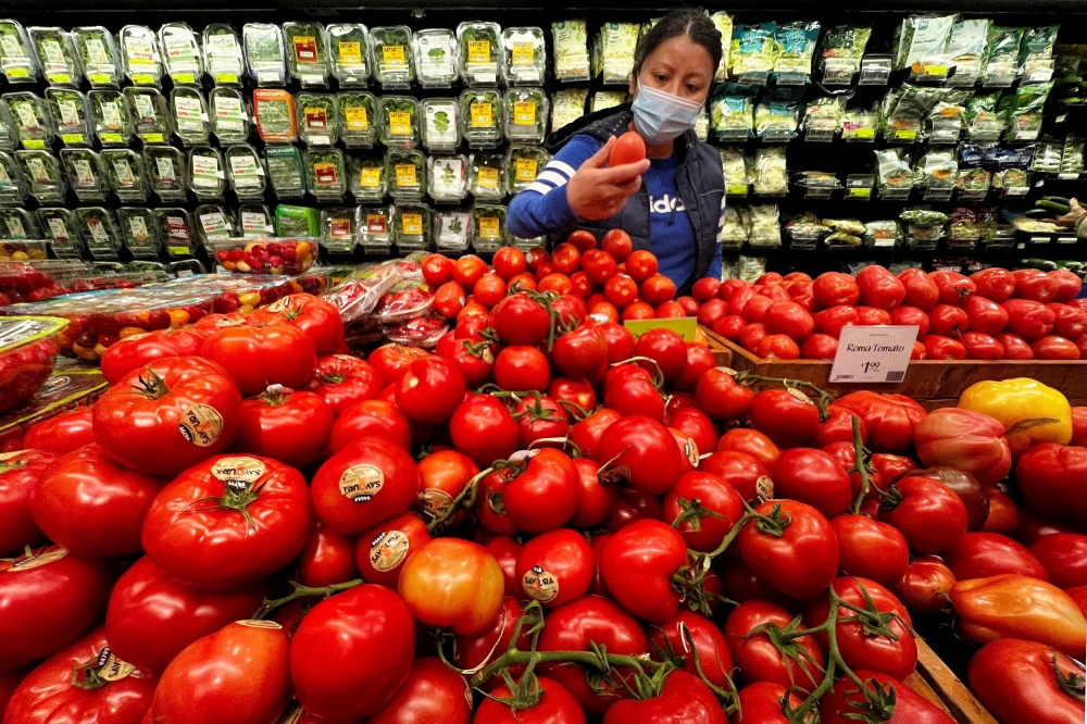 Many Americans are struggling to afford the fast-rising cost of food, with inflation helping boost grocery prices by 11 per cent from 2021 to 2022. — Reuters pic