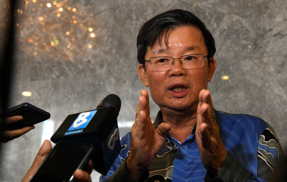 Chow said many companies from China are looking towards investing in South-east Asia, including Penang and Malaysia. — Bernama pic