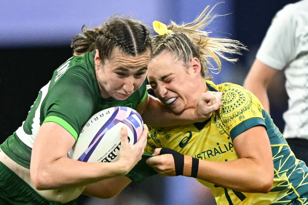 The Australians outclassed Ireland 40-7 in their quarter, Maddison Levi scoring a hat-trick to set a new women’s record of 11 tries scored at an Olympics, beating Portia Woodman-Wickliffe’s previous best of 10 at the 2016 Rio Games. — AFP pic