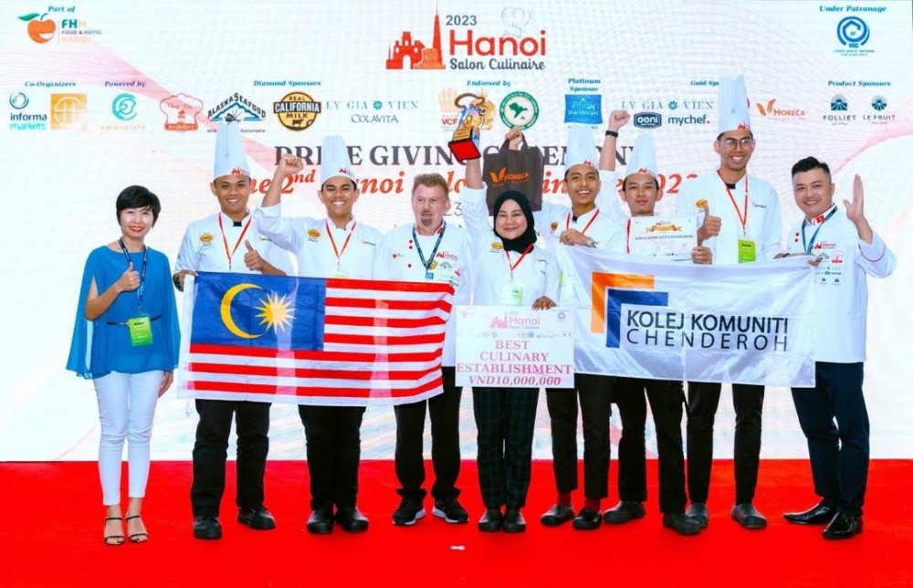 The POLYCC team achieved international recognition by winning several events at the Seoul Food & Hotel (SFH) Culinary Challenge 2024. — Picture courtesy of  Khairul Ashikhin Abdullah Suhaimi