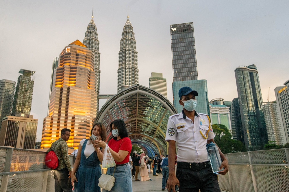 Chief statistician Datuk Seri Mohd Uzir Mahidin said Malaysia saw an influx of 20.1 million tourists in 2023. — Picture by FIrdaus Latif