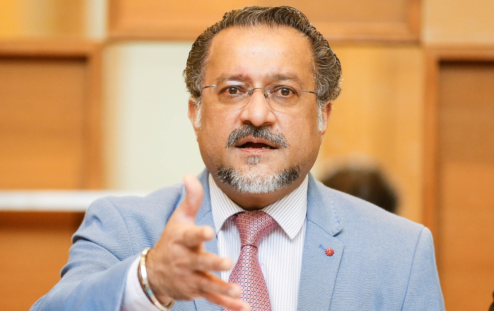 Jagdeep has been on leave for the past 11 days for what was said to be a foot injury. — Picture by Sayuti Zainudin