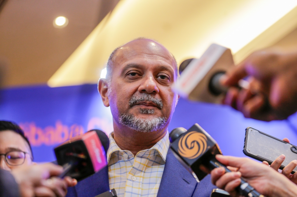 Digital Minister Gobind Singh Deo said Malaysia’s digital investment soared to RM66.22 billion in the first half of this year, demonstrating robust growth and resilience of the digital economy despite global geopolitical tensions. — Picture by Raymond Manuel