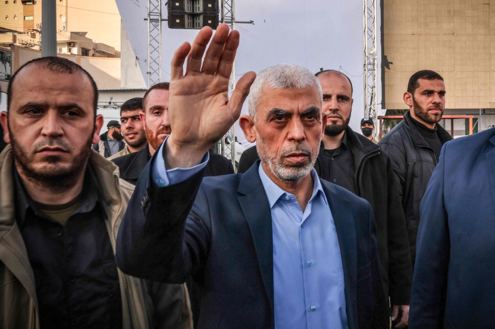 Hamas named Sinwar on August 6 as its new political leader, a week after his predecessor Ismail Haniyeh’s killing in Tehran which has sent regional tensions soaring. — AFP pic