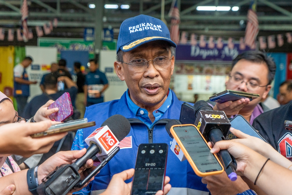 Takiyuddin said he will present the matter for discussion at PN’s meeting scheduled after the Nenggiri by-election polling day. — Picture by Shafwan Zaidon