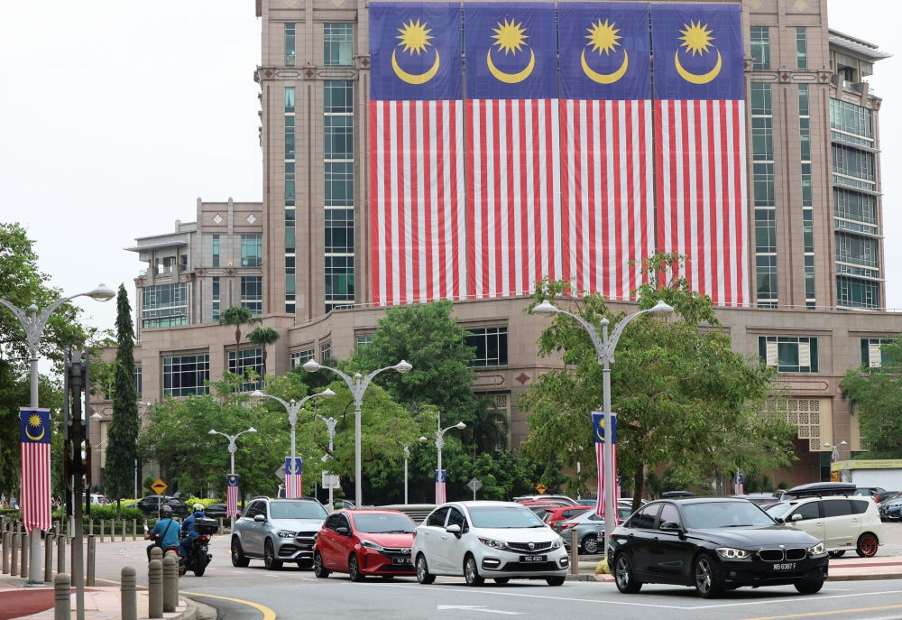 A file photograph shows a general view of ministry offices in Putrajaya. — Bernama pic