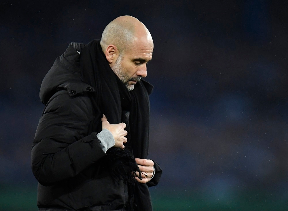 A file photograph shows Manchester City manager Pep Guardiola after a Premier League match. — Reuters pic