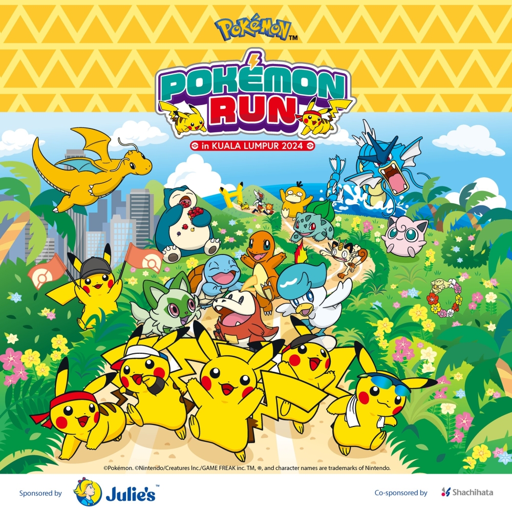 For Pokémon fans who would rather not be running, they can opt to chill during the festival instead. — Picture via Facebook/Pokémon Run Malaysia