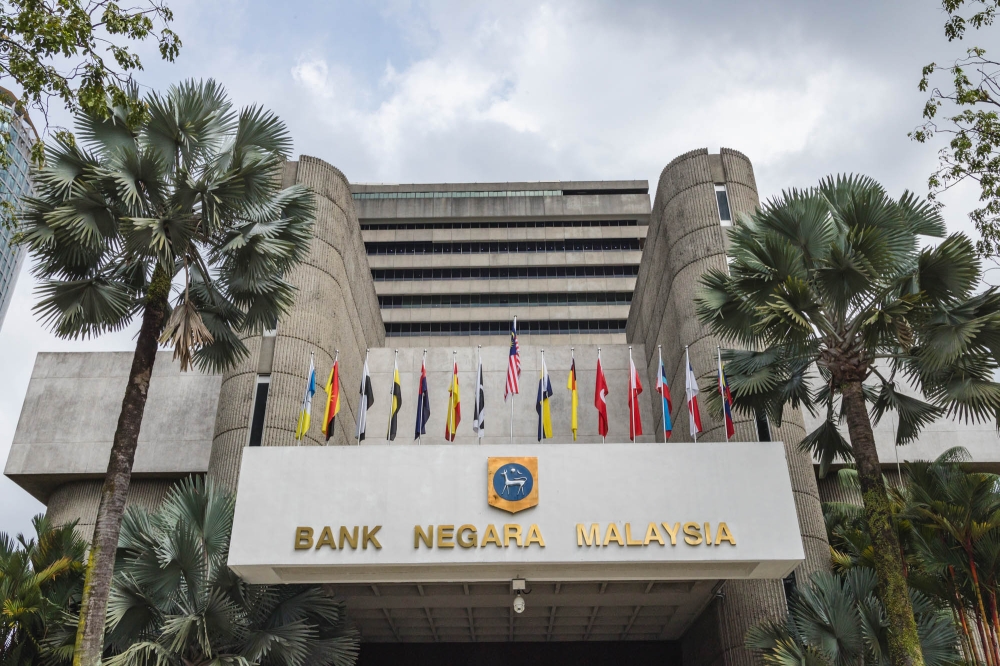 BNM said the banks were fined on July 29, 2024. — Picture by Firdaus Latif