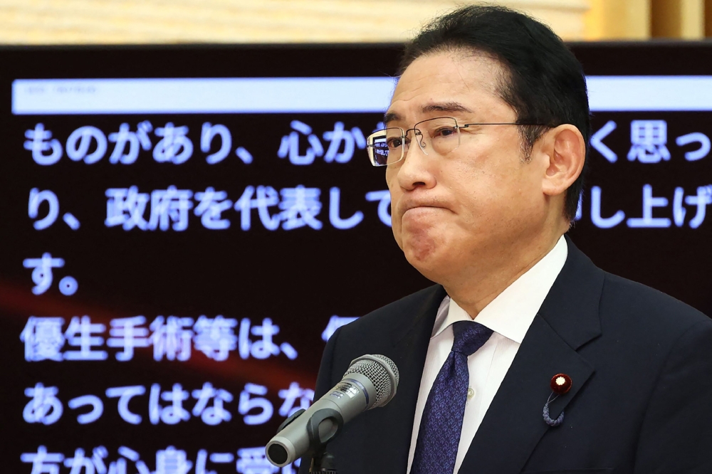 Japan’s economy rebounded to grow 0.8 per cent in the second quarter, government data showed today, in welcome news for Japan’s next prime minister following Fumio Kishida’s decision to step down. — AFP pic