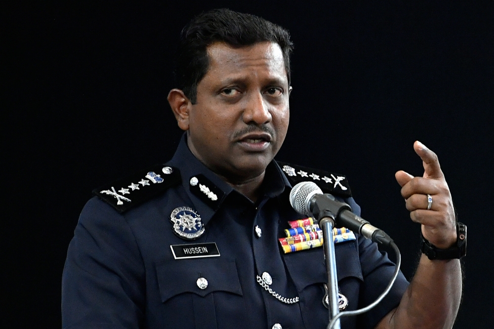 Selangor Police chief Datuk Hussein Omar Khan said the case of the YouTuber found dead is investigated as 'sudden death'. — Bernama pic