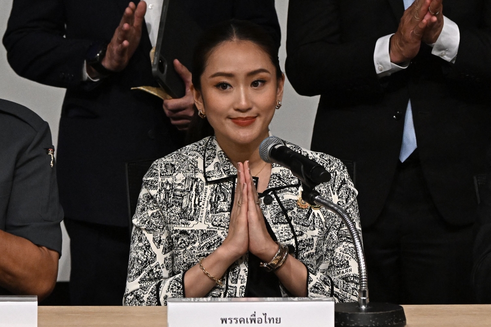 Paetongtarn Shinawatra, known by her nickname 