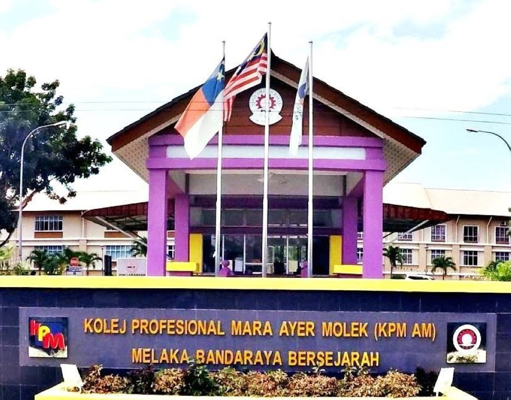 State education, higher education and religious affairs committee chairman Datuk Rahmad Mariman said that the affected students - 36 females and 15 males - experienced symptoms including stomach aches, vomiting, diarrhoea, and fever before being transported to the hospital and clinic. — Picture via Facebook/Mara Professional College Ayer Molek