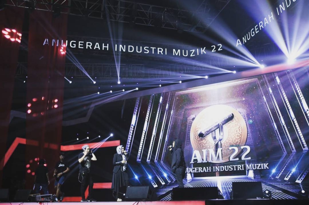 The Anugerah Industri Muzik (AIM), based on the Grammy Awards model, was first introduced in 1993. — Picture via Instagram/ Official AIM