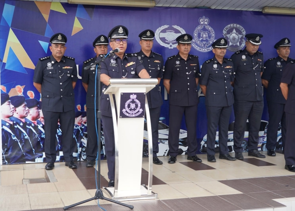 Sungai Siput District Police Chief Superintendent Mohd Khaizam Ahmad Shahabudin said the case of the Orang Asli girl found dead has been classified as murder. — Picture from Facebook/Polis Sg Siput