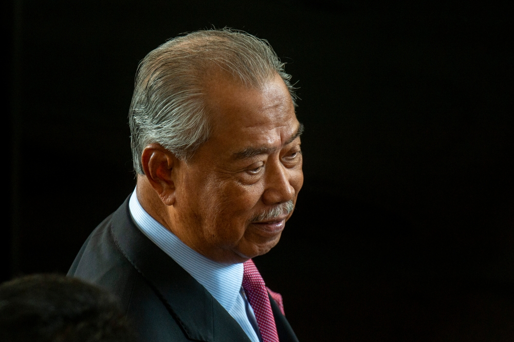 Yesterday, Tengku Hassanal voiced his displeasure over Muhyiddin’s comments during the Nenggiri campaign, which touched upon the appointment of the prime minister following the 15th general election. — Picture by Shafwan Zaidon