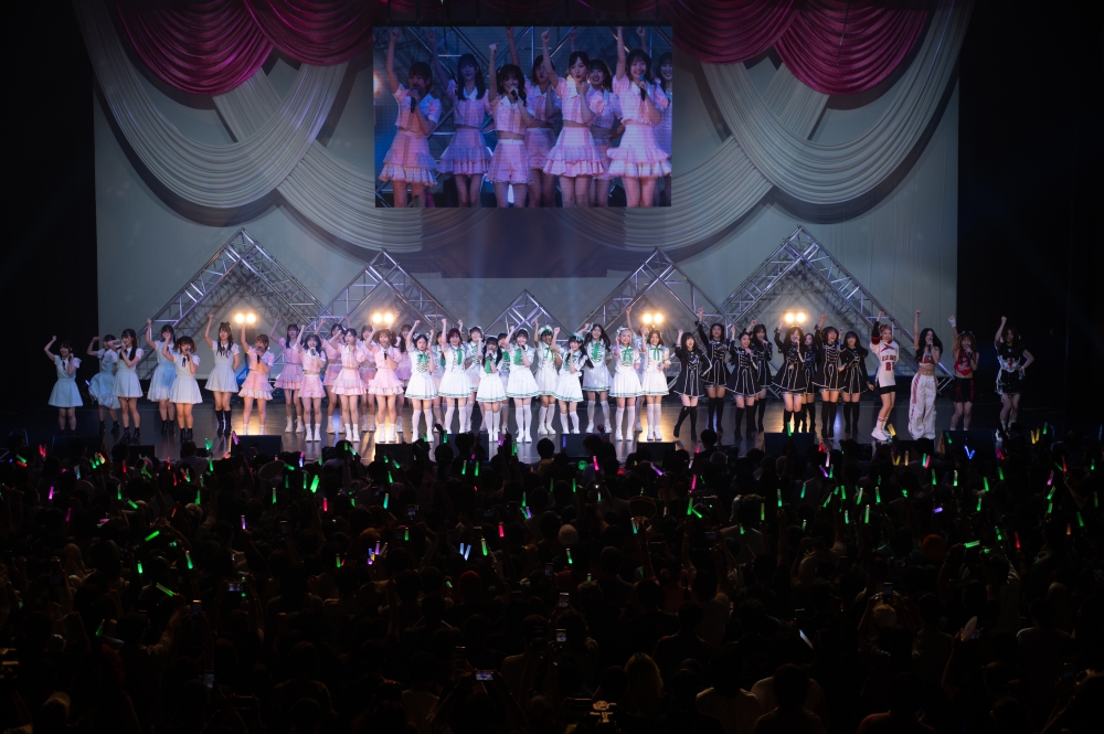 It was a dream come true for fans of the AKB48 idol franchise to watch all five groups united on stage, including Malaysia's own unit.  Picture from 48 Entertainment