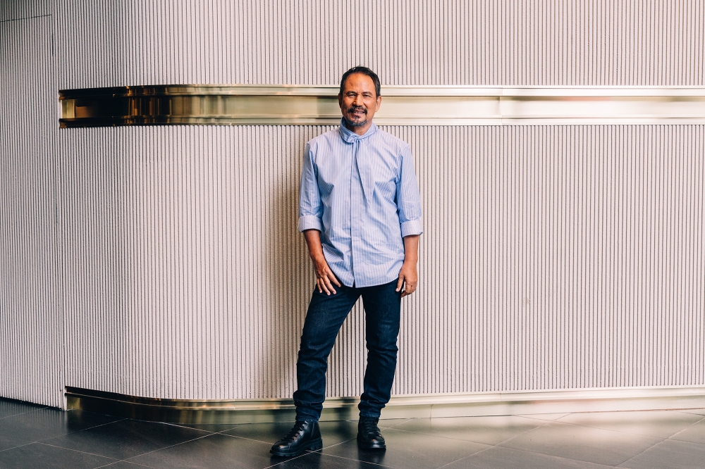  M.Nasir describes the second ‘Cipta’ concert as an extended version of the first one. — Picture by Firdaus Latif