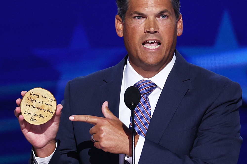 Geoff Duncan, Former Lieutenant Governor of Georgia, speaks on Day 3 of the Democratic National Convention (DNC) in Chicago, Illinois August 21, 2024. — Reuters pic  