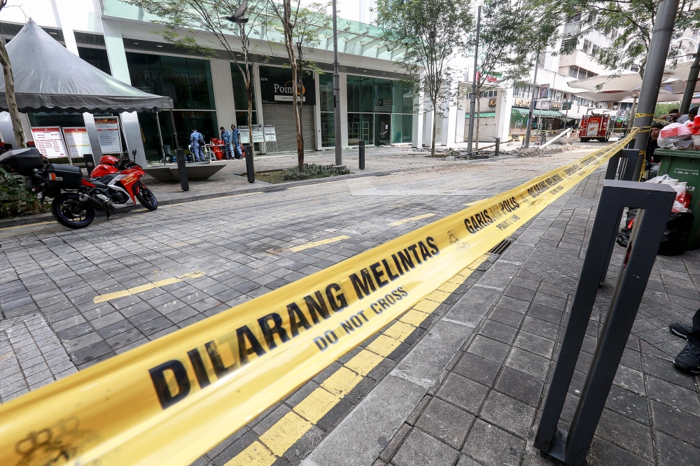 Prime Minister Datuk Seri Anwar Ibrahim has assured that the search and rescue operation to locate a female Indian national who fell into a sinkhole along Jalan Masjid India will continue. — Picture by Sayuti Zainudin 