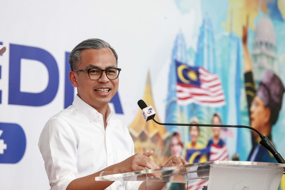 Communications Minister Fahmi Fadzil said the ministry, through MCMC, is open to receiving any input from various parties regarding the implementation of social media and internet messaging service licensing by the government. — Picture by Sayuti Zainudin 