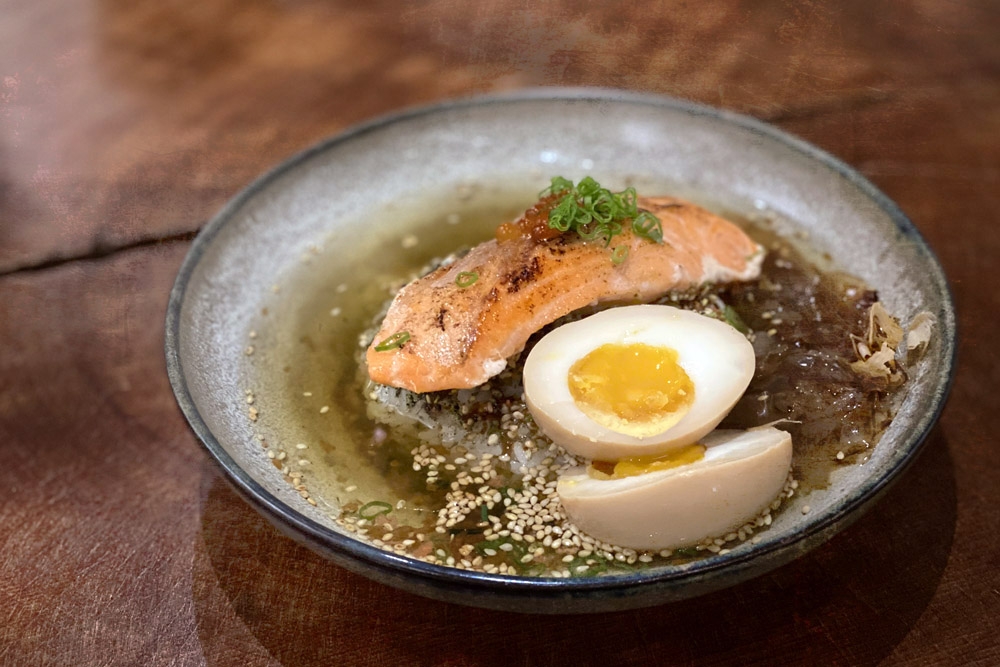 Salmon Ochazuke at Shan Mu in Taman Connaught, Cheras. — Picture by CK Lim