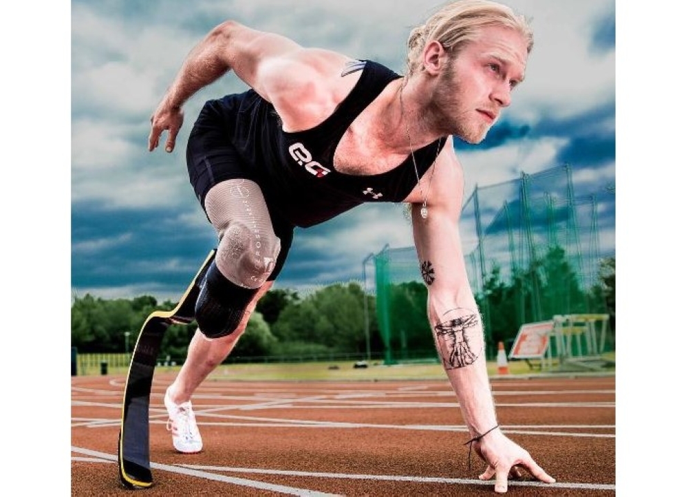 Jonnie Peacock won his first Paralympic title aged just 19 on home soil in front of a rapturous crowd at the Olympic Stadium in London in 2012. — Picture via Instagram/04jonpea 