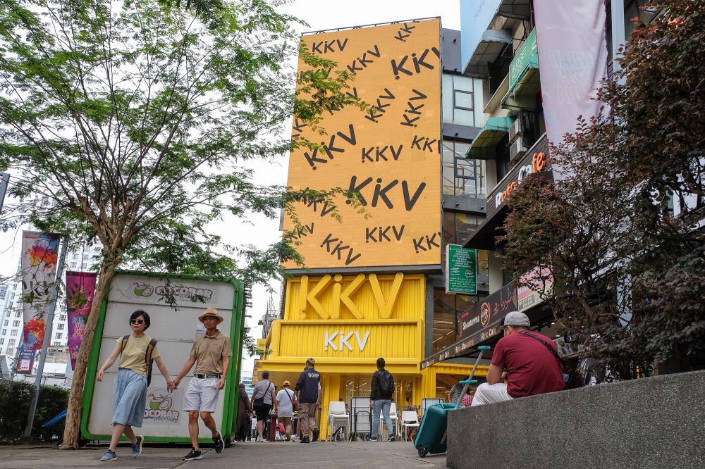 Just like home: The China lifestyle store KKV takes up four storeys on a prime corner at Bukit Bintang in Kuala Lumpur. — Picture by Yusof Mat Isa