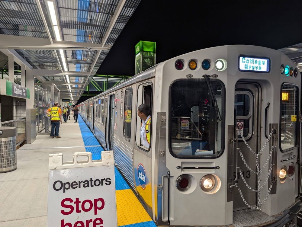Chicago operates one of the largest public transportation networks in the United States, with more than 317,000 people using its train system on an average weekday. — Picture from Facebook/Chicago Transit Authority