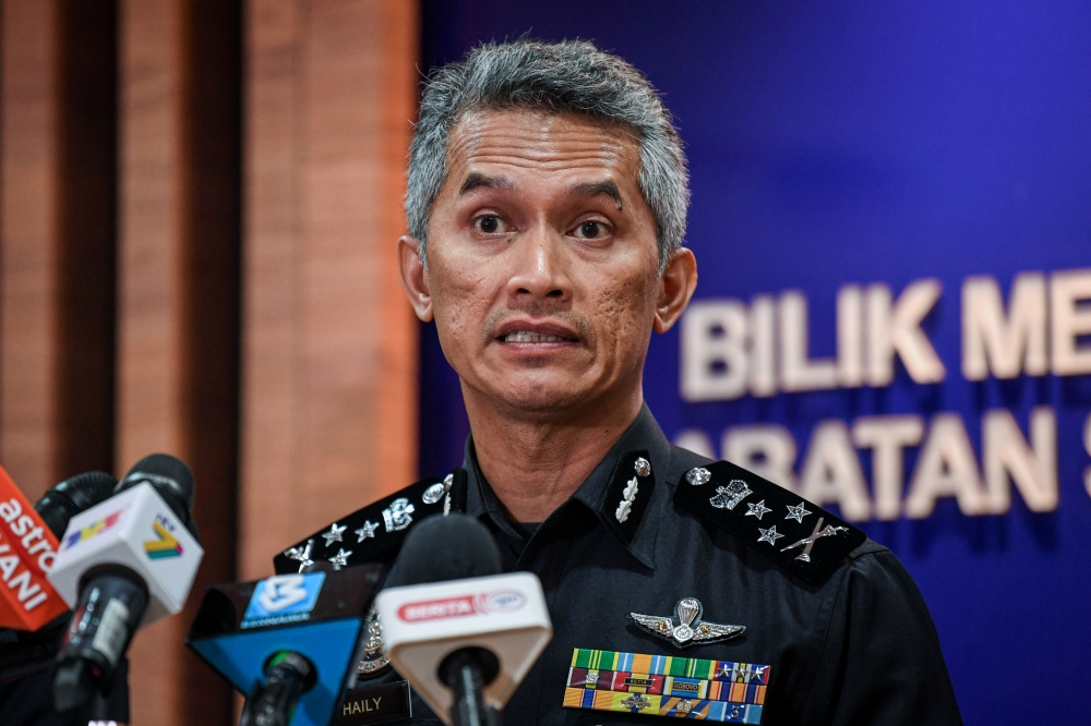 Bukit Aman Criminal Investigation Department director Comm Datuk Seri Mohd Shuhaily Mohd Zain said the police verified that Mashitah’s trip to Myanmar was related to a real estate deal in Myawaddy, Myanmar. — Bernama pic