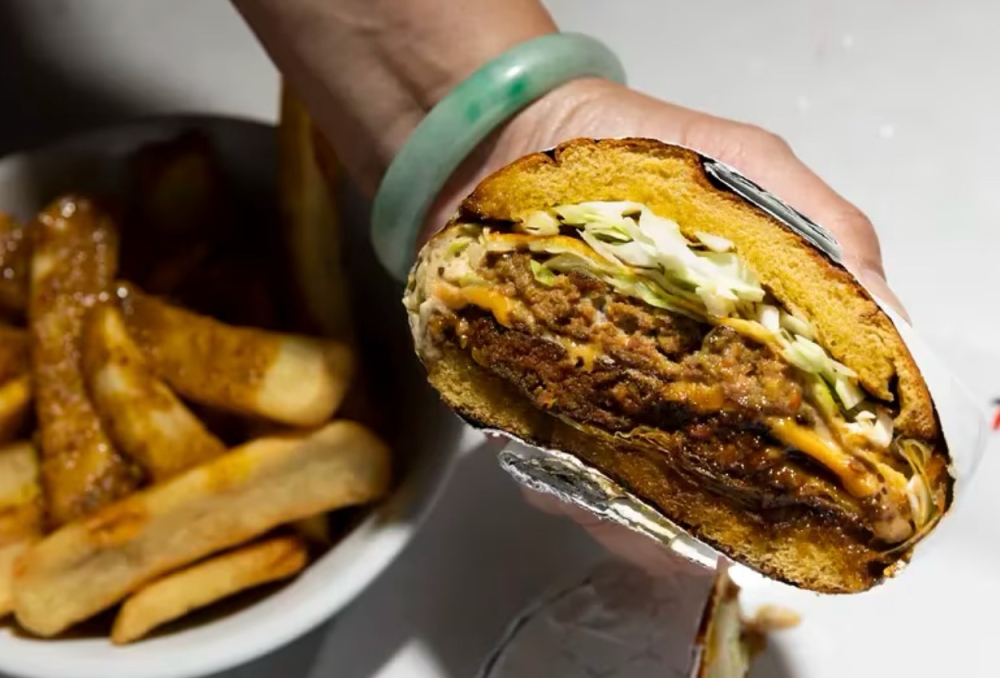 A Malaysian restaurant called Kampar in Philadelphia is serving its own version of the Ramly Burger. — Picture from Instagram/Kampar