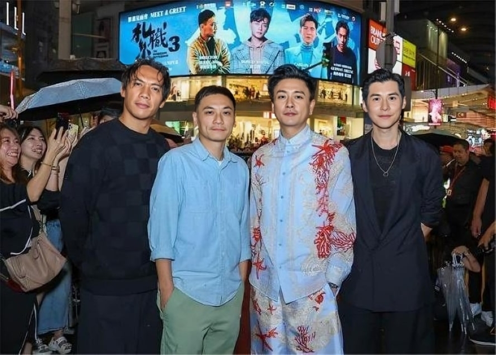 Hong Kong gangster film ‘The Unwavering Brotherhood’ enters the Malaysian box-office, debuting at No. 3 — Picture Via Instagram/ infinitypicture_my