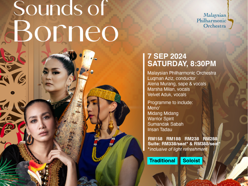 The inaugural ‘Sounds of Borneo ’ presented by the Malaysian Philharmonic Orchestra will feature the musical heritage of East Malaysia in an orchestral setting. — Picture courtesy of Malaysian Philharmonic Orchestra