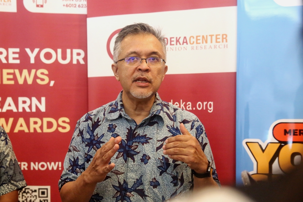 Co-founder and Programs Director of Merdeka Center Ibrahim Suffian spearheaded the Merdeka Center’s 2024 National Youth Survey that provided critical insights into the ongoing racial dynamics in Malaysia. — Picture by Choo Choy May.
