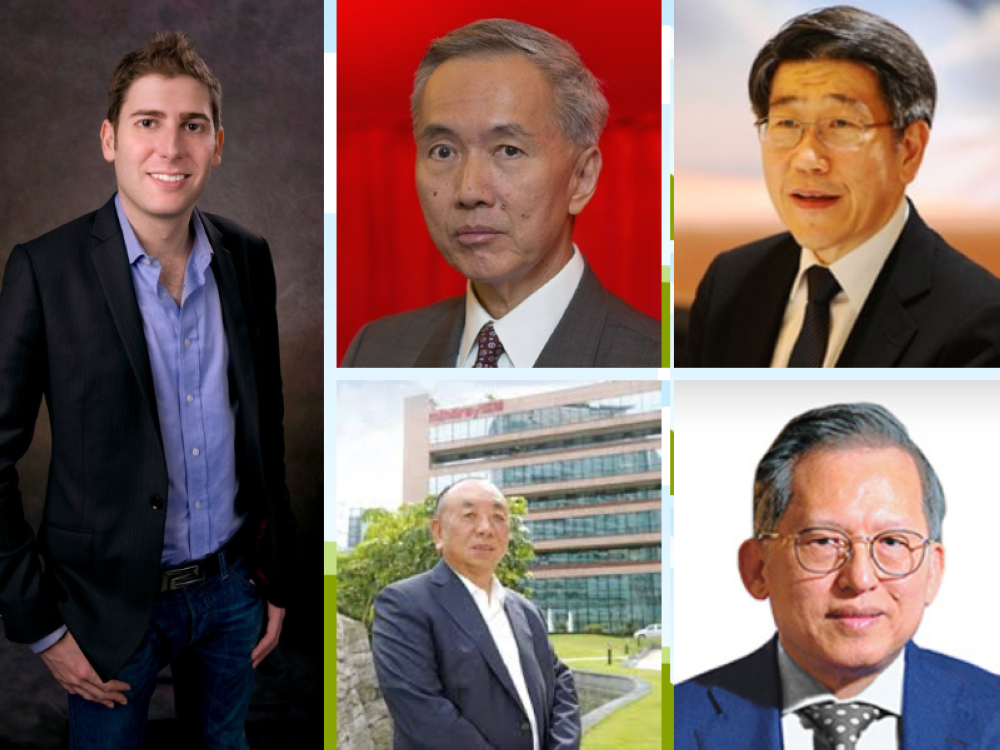 (Clockwise from left) Eduardo Saverin, Robert and Philip Ng, Kwek Leng Beng and Li Xiting. The combined fortune of Singapore’s 50 wealthiest individuals has surged by over 10 per cent to US$195 billion (RM844 billion) in 2024, up from US$177 billion the previous year. Saverin, co-founder of Meta Platforms (formerly Facebook), retains his position as Singapore’s richest individual for the second consecutive year.  
