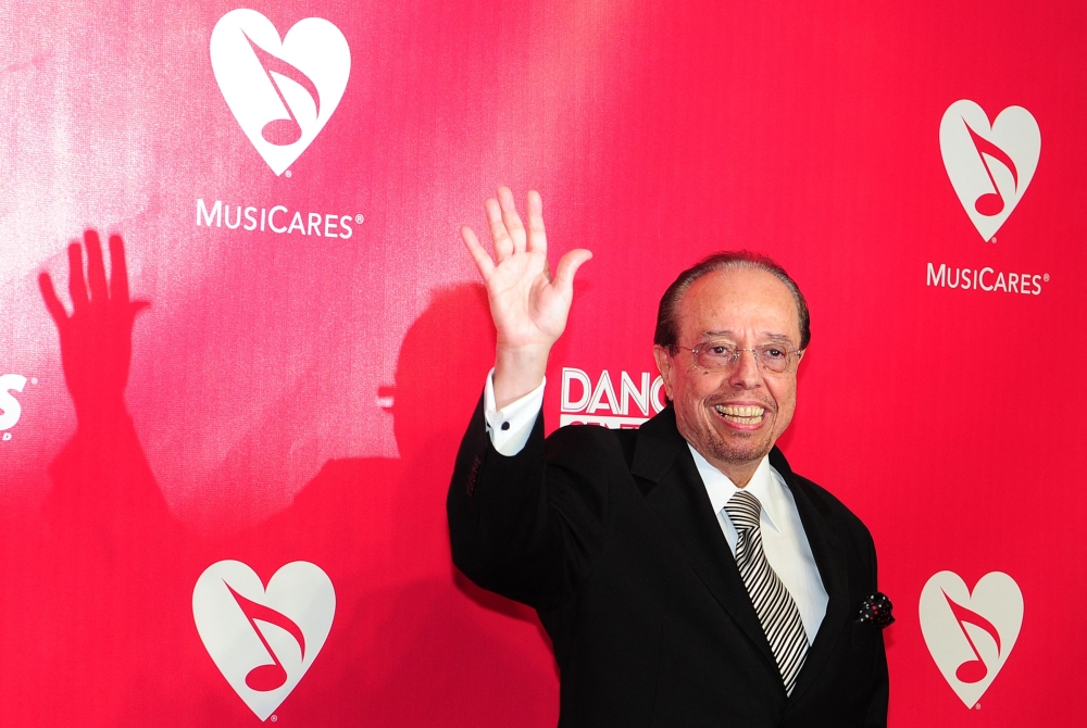 File photo of Sergio Mendes at the 2012 MusiCares Person of the Year Tribute honouring Paul McCartney as Person of the Year — AFP