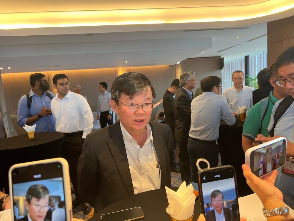 Penang Chief Minister Chow Kon Yeow said he will continue to lead the state government despite not contesting in the party state polls to defend his chairman post. — Picture by Opalyn Mok