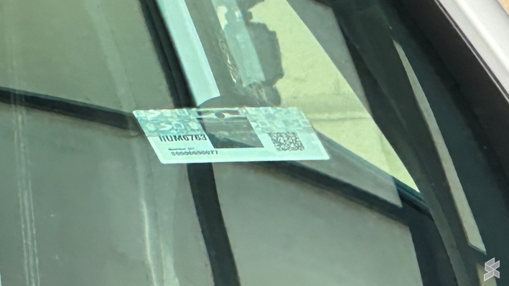 The RFID windshield sticker remains optional at the moment. — SoyaCincau pic
