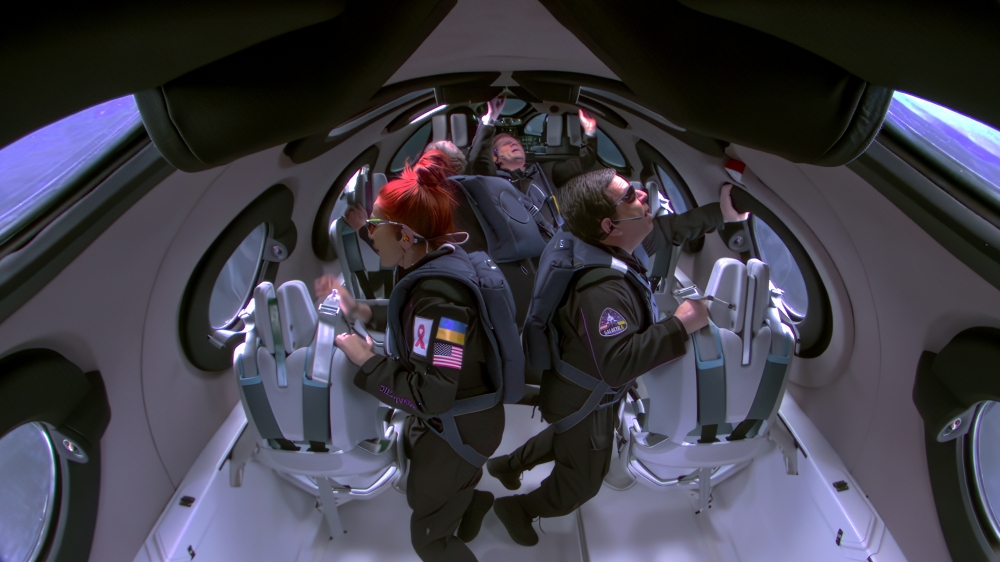 Don't worry about getting a window seat. — Picture from virgingalactic.com