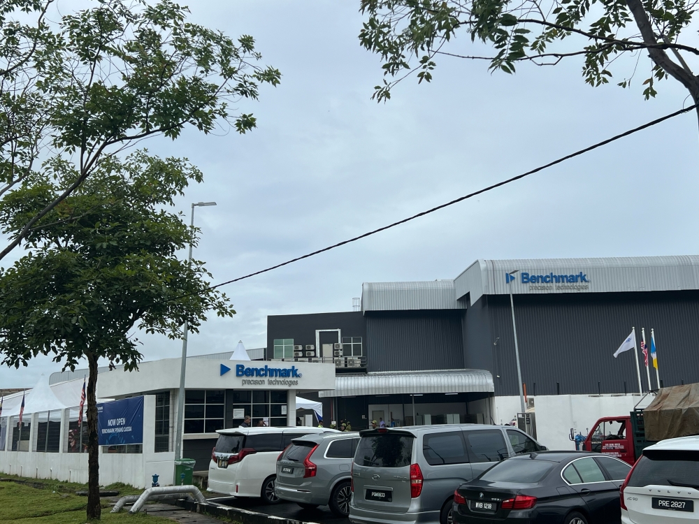 American engineering company, Benchmark Precision Technologies, officially opened its fourth facility in Malaysia today at Batu Kawan Industrial Park. — Picture by Opalyn Mok