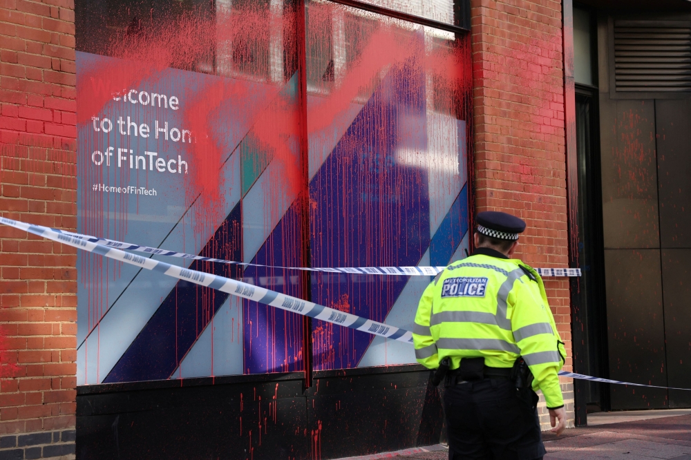 A poll by YouGov earlier this year found more than half of the Britain public do not trust the police to solve crimes, and over a third said they have no faith in the police to maintain law and order. — Reuters pic