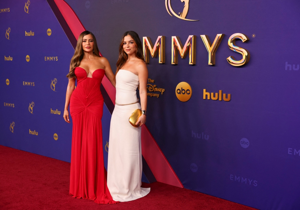 Sofia Vergara and Paulina Davila. — Reuters pic