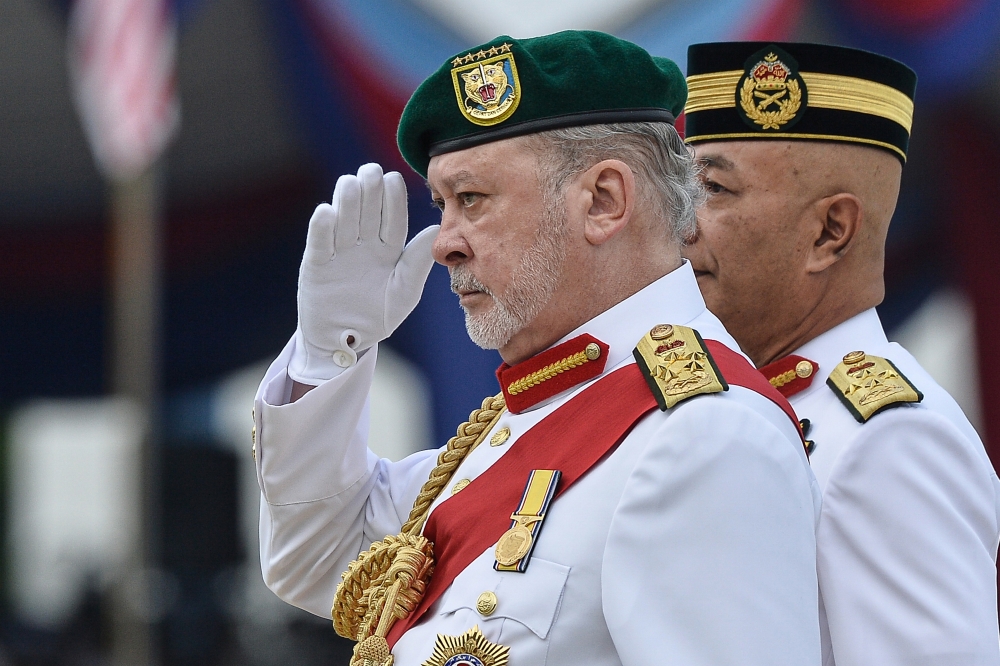 According to the Istana Negara statement, Sultan Ibrahim expressed that Malaysia’s relationship with the Republic has brought numerous benefits over the past five decades. — Bernama pic 