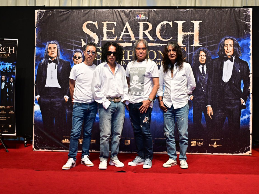 Search will be performing their many hits at the ‘Search Symphonic Live in Kuala Lumpur’ concert on September 21. — Picture courtesy of Persatuan Rekreasi Global Malaysia