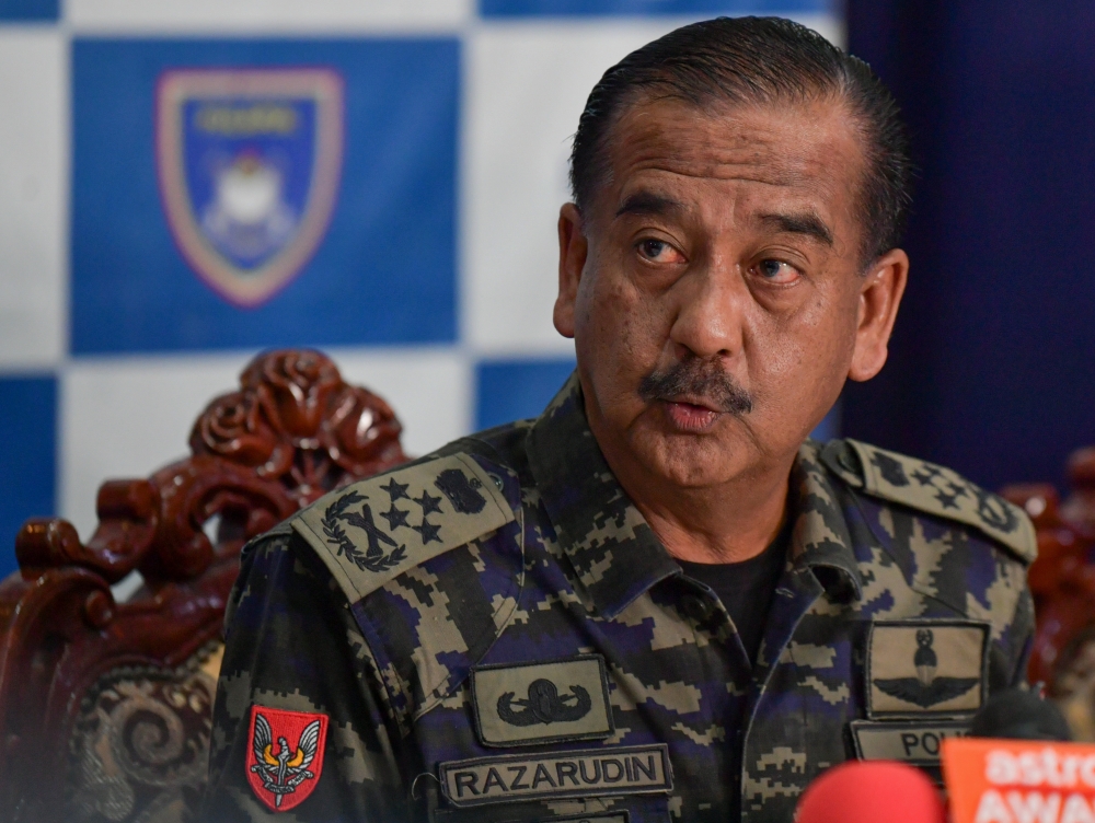 Inspector-General of Police Tan Sri Razarudin Husain said the suspects would be charged under Sections 14(a) and 14 (b) of the Sexual Offences Against Children Act 2017 (Act 792). — Bernama pic