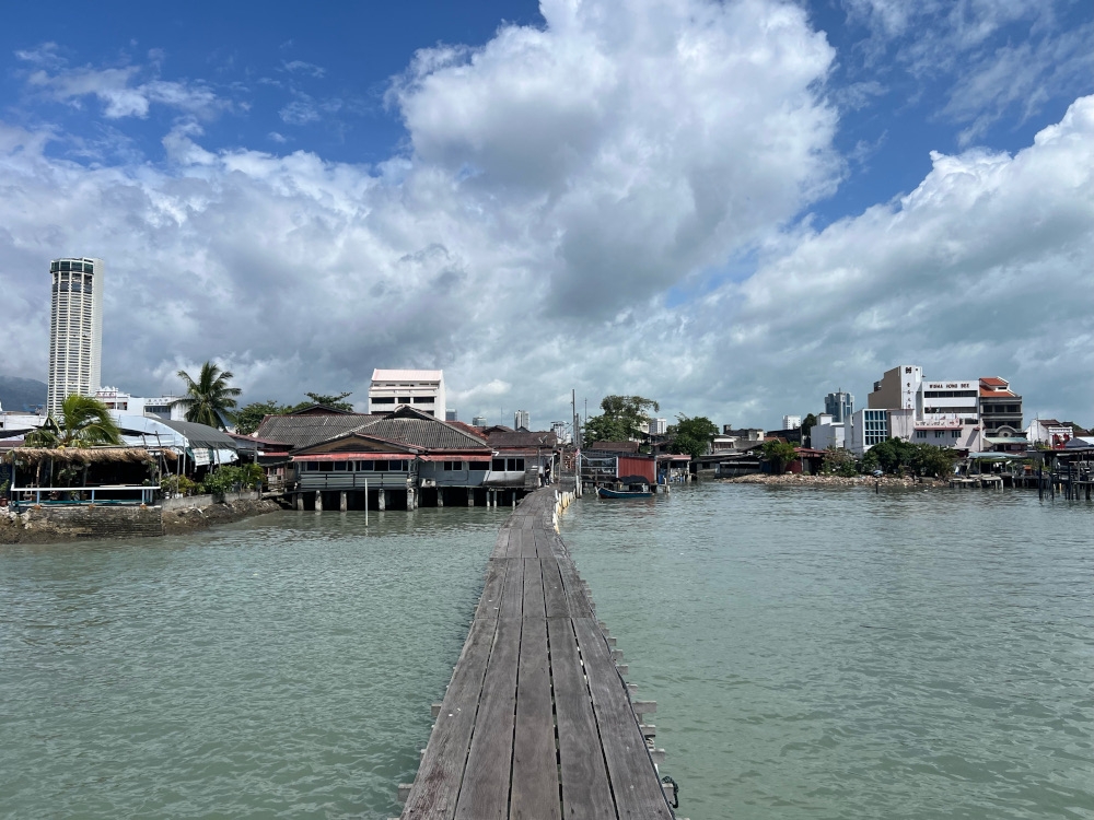 The clan jetties along Weld Quay. — Picture by Opalyn Mok
